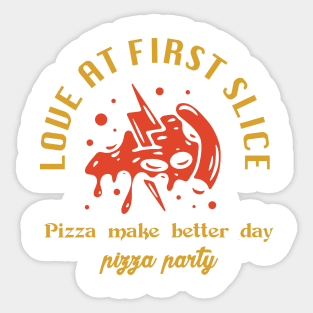 pizza lover Sticker